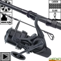 Ensemble Daiwa New Emblem Carp 10' 3.5lbs 35 SCW