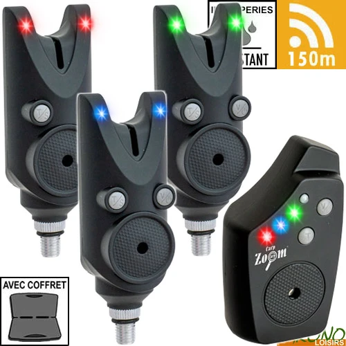 Coffret Carp Zoom Centrale 3 Détecteurs Thor T-290 1 Coffret Carp Zoom Centrale 3 Détecteurs Thor T-290