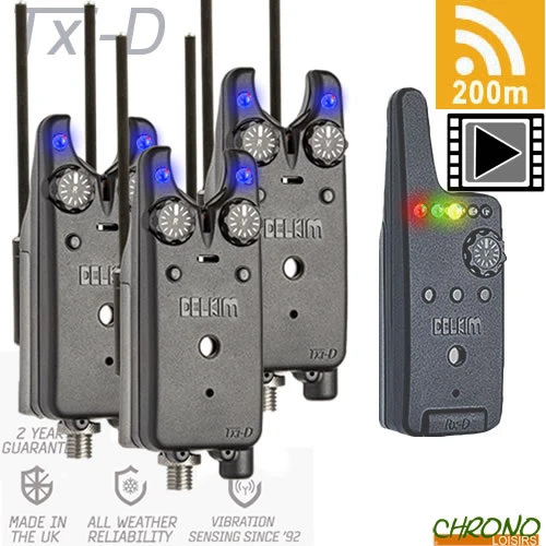 Pack Delkim New Txi-D 3D Bleu Safe-D Carbon Snag Bars 1 Pack Delkim New Txi-D 3D Bleu Safe-D Carbon Snag Bars