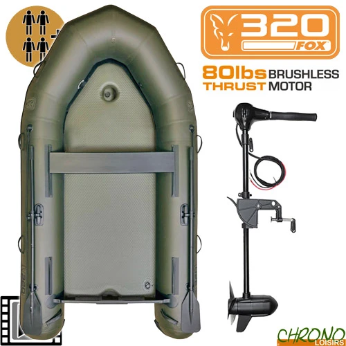 Pack Navigation Fox Boat 320 Vert Plancher Air FX Pro 80lbs 1 Pack Navigation Fox Boat 320 Vert Plancher Air FX Pro 80lbs