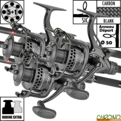 Ensemble Carp Zoom Mesh Pro 12' 3.5lbs Ghost 6000 BBC (les 3)