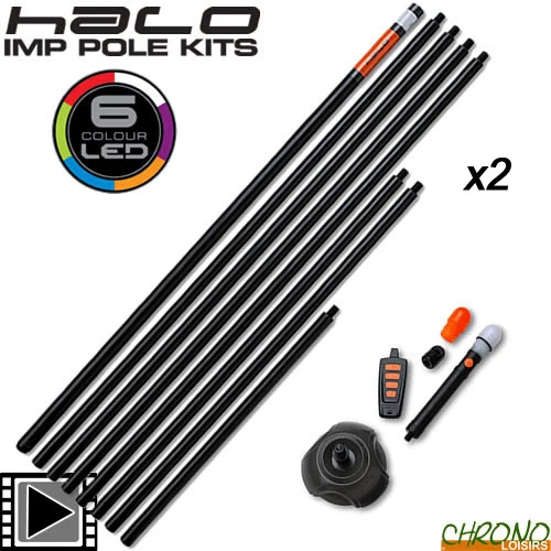 Marqueur Fox Halo Kit + Télécommande (par 2) 1 Marqueur Fox Halo Kit + Télécommande (par 2)