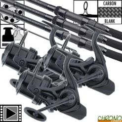 Ensemble Daiwa New Emblem Carp 10' 3.5lbs 35 SCW (les 3)