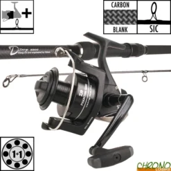 Ensemble Daiwa D'Carp 12' 3lbs 5000 BU