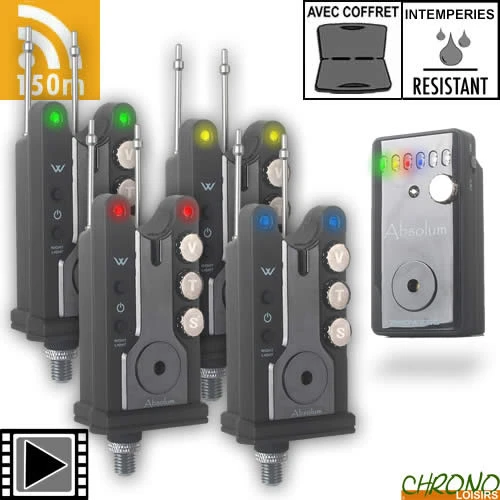Coffret Prowess Centrale 4 Détecteurs Absolum 1 Coffret Prowess Centrale 4 Détecteurs Absolum
