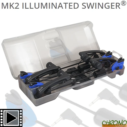 Coffret 4 Balanciers Fox MK2 Illuminated Swinger Bleu 1 Coffret 4 Balanciers Fox MK2 Illuminated Swinger Bleu