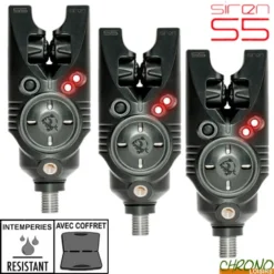 Détecteur Nash Siren S5 Digital Rouge (les 3)