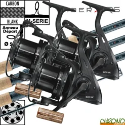 Ensemble Sonik VaderX 50mm 12' 3.5lbs Full Cork PRO 10000 (les 3)