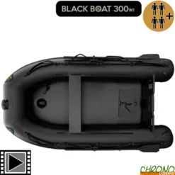 Bateau Gonflable Carp Spirit Black Boat 300WI Plancher Air