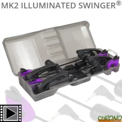 Coffret 4 Balanciers Fox MK2 Illuminated Swinger Pourpre