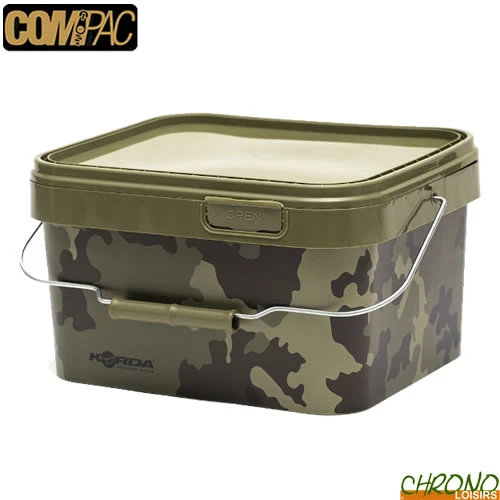 Seau Korda Compac Bucket Kamo 5L 1 Seau Korda Compac Bucket Kamo 5L