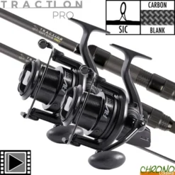 Ensemble Avid Carp Traction Pro 10' AV8000 (les 2)