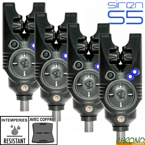 Coffret Nash 4 Détecteurs Siren S5 Digital Blue 1 Coffret Nash 4 Détecteurs Siren S5 Digital Blue