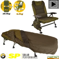 Pack Bed Level Chair Solar SP C-Tech Sleep System
