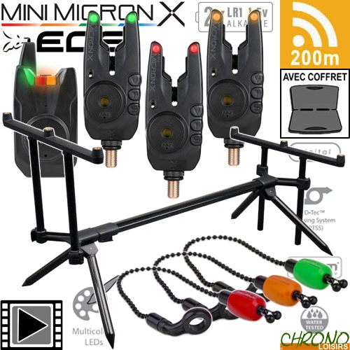 Pack Détection Fox EOS 3D Mini Micron X Dinky Bobbins 1 Pack Détection Fox EOS 3D Mini Micron X Dinky Bobbins