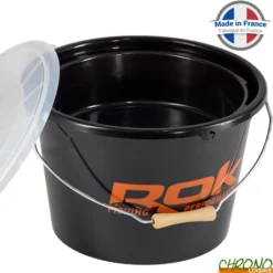 Seau Rond ROK Round Bucket Complet Noir 18L