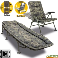Pack Bed Level Chair Solar Undercover Camo