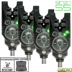 Détecteur Nash Siren S5 Digital Vert (les 4)