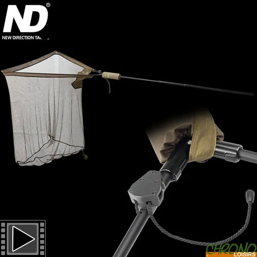Epuisette New Direction à Dégagement Rapide 42" Télescopique 1 Epuisette New Direction à Dégagement Rapide 42" Télescopique