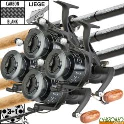 Ensemble Prowess Scorpium Full Cork 10' 3lbs X 6003 (les 4)