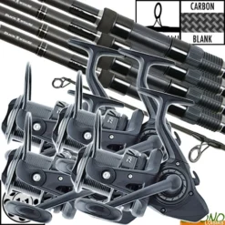 Ensemble Daiwa Black Widow 10' 3lbs (les 4)