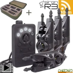 Coffret Nash Centrale Siren R3 + 4 Détecteurs R3 Clear