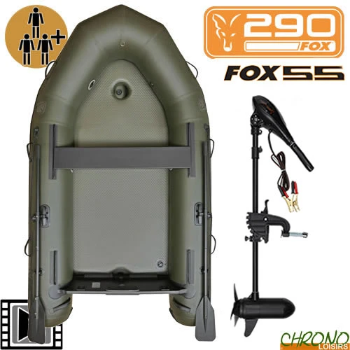 Pack Navigation Fox Boat 290 Vert Plancher Air 55lbs 1 Pack Navigation Fox Boat 290 Vert Plancher Air 55lbs