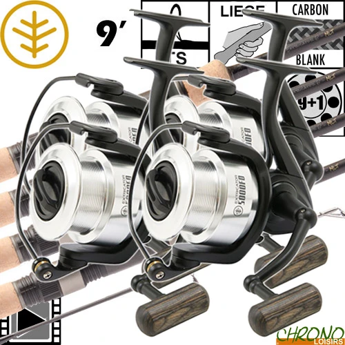 Ensemble Wychwood Extricator 9' Full Cork 5000FD (les 4) 1 Ensemble Wychwood Extricator 9' Full Cork 5000FD (les 4)