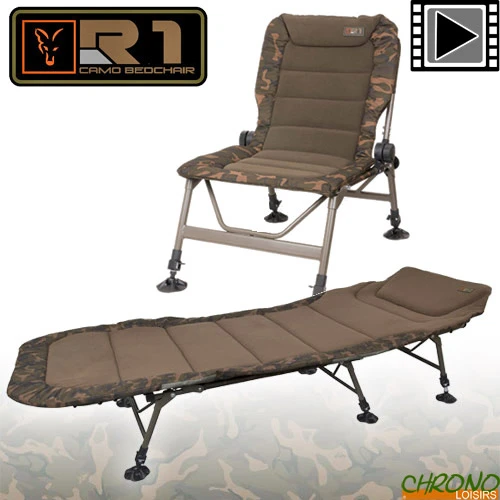 Pack Bed Level Chair Fox Royale R1 Camo 1 Pack Bed Level Chair Fox Royale R1 Camo