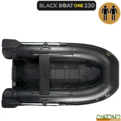 Bateau Gonflable Carp Spirit Black Boat One 230 Plancher Lattes