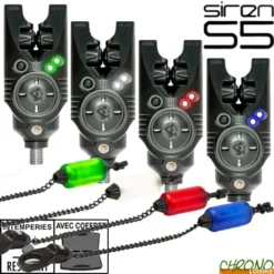 Coffret Nash 4 Détecteurs Siren S5 Digital Color + 4 Hanger Nash