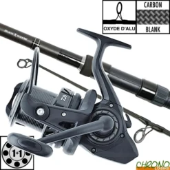 Ensemble Daiwa Black Widow 10' 3lbs